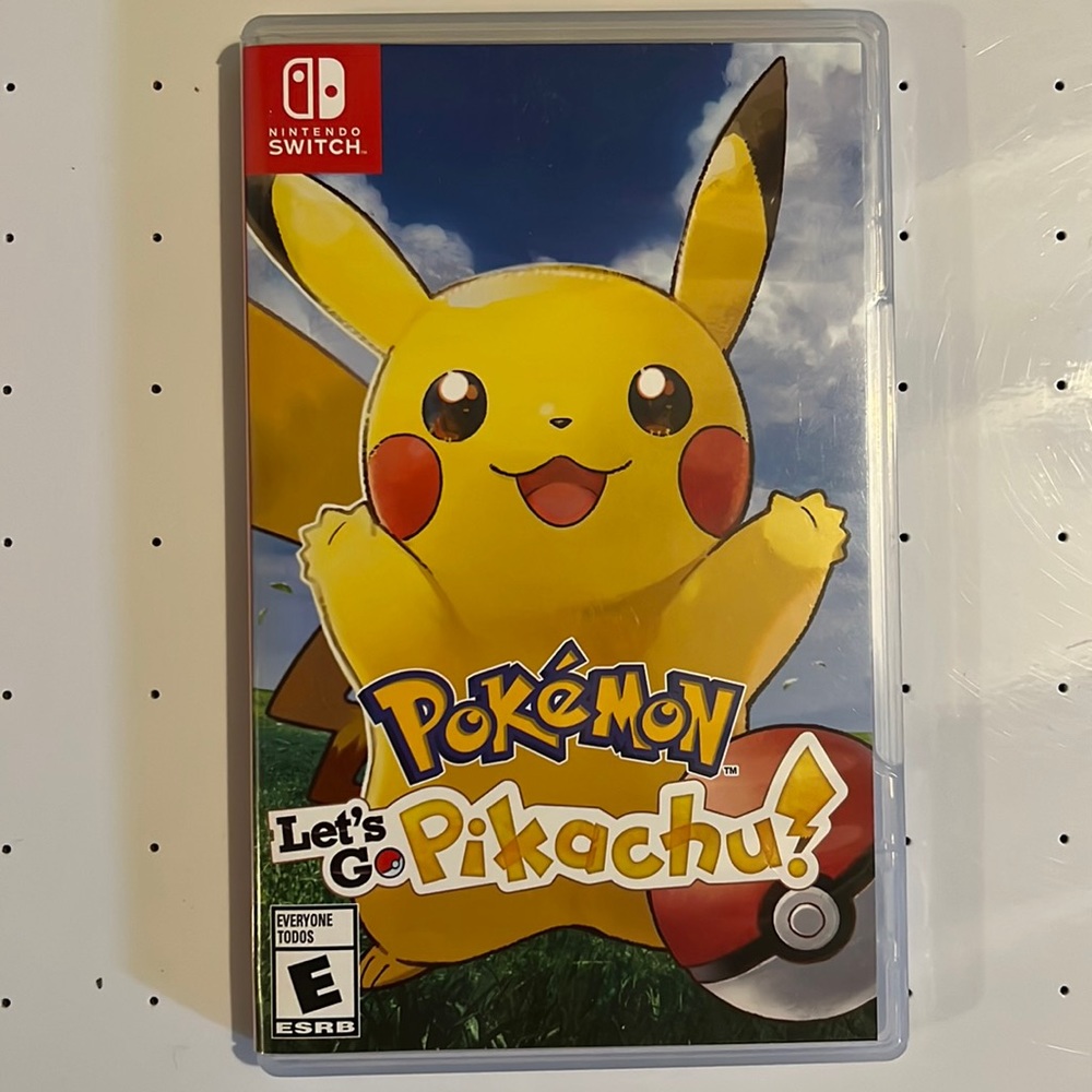 Let’s Go Pikachu Switch Game